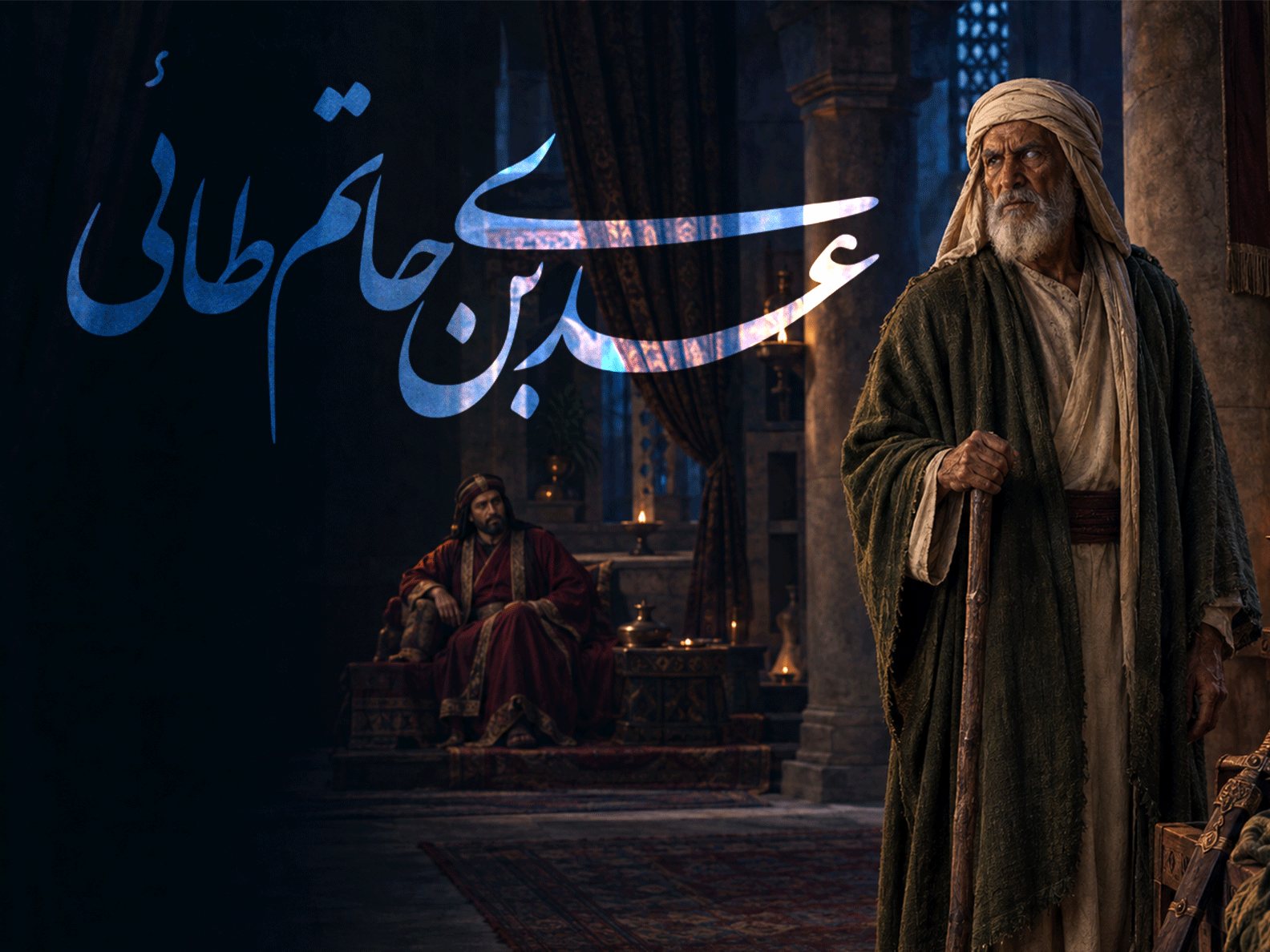 عدی بن حاتم طائی؛ وفاداری + جانفشانی به عشق علی